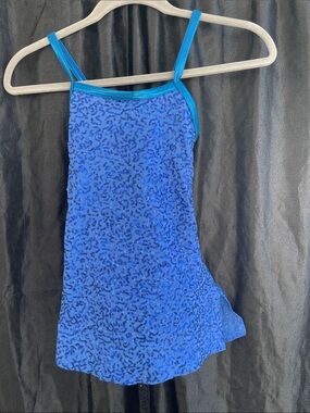 Balera Royal Blue Sequin Fabric Panel IC